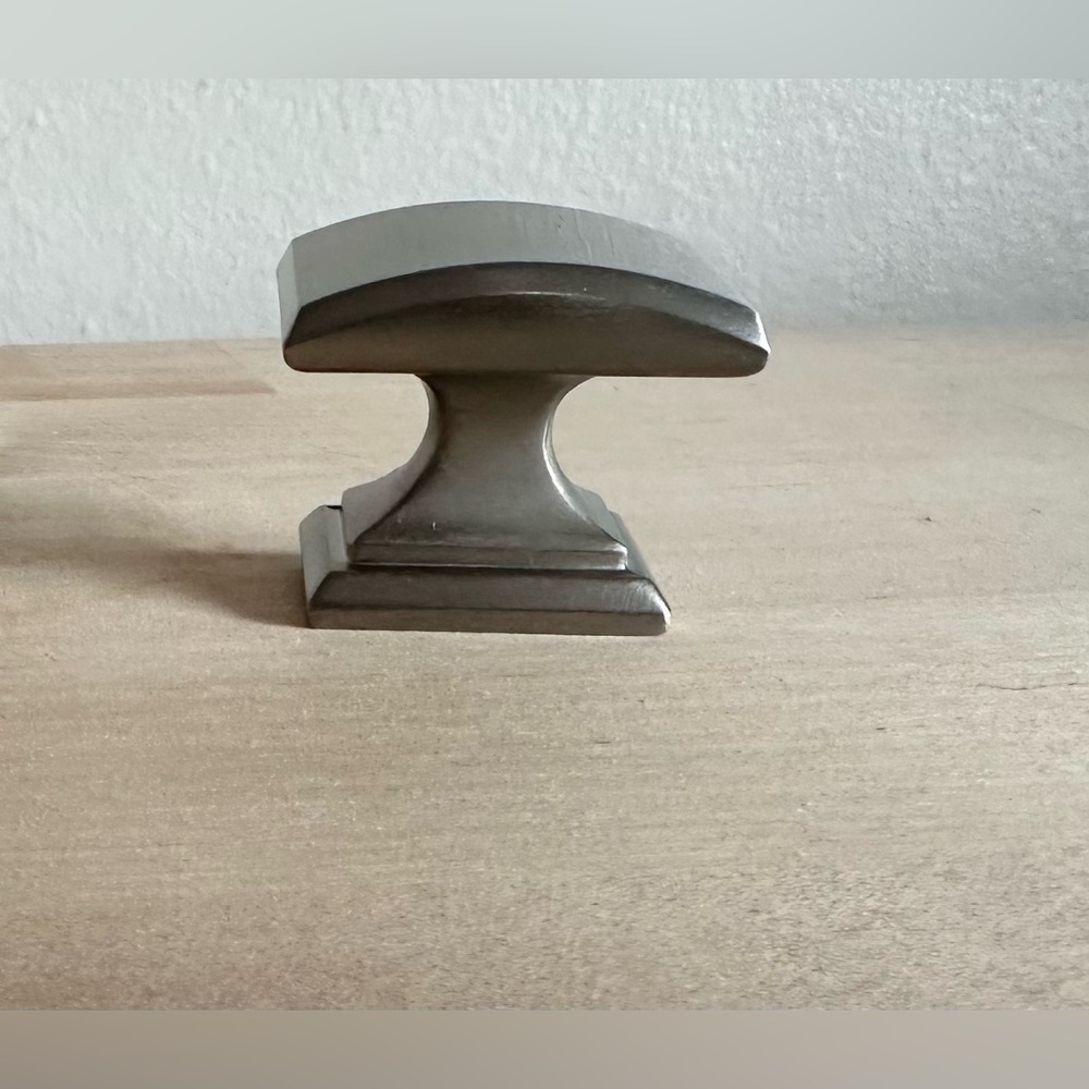 Sleek Silver Cabinet Handle